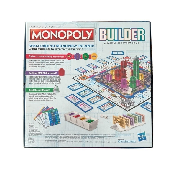 Monopoly Builder Board Game - Picture 3 of 4